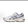 ASICS GEL Sneakers – White, Silver & Navy