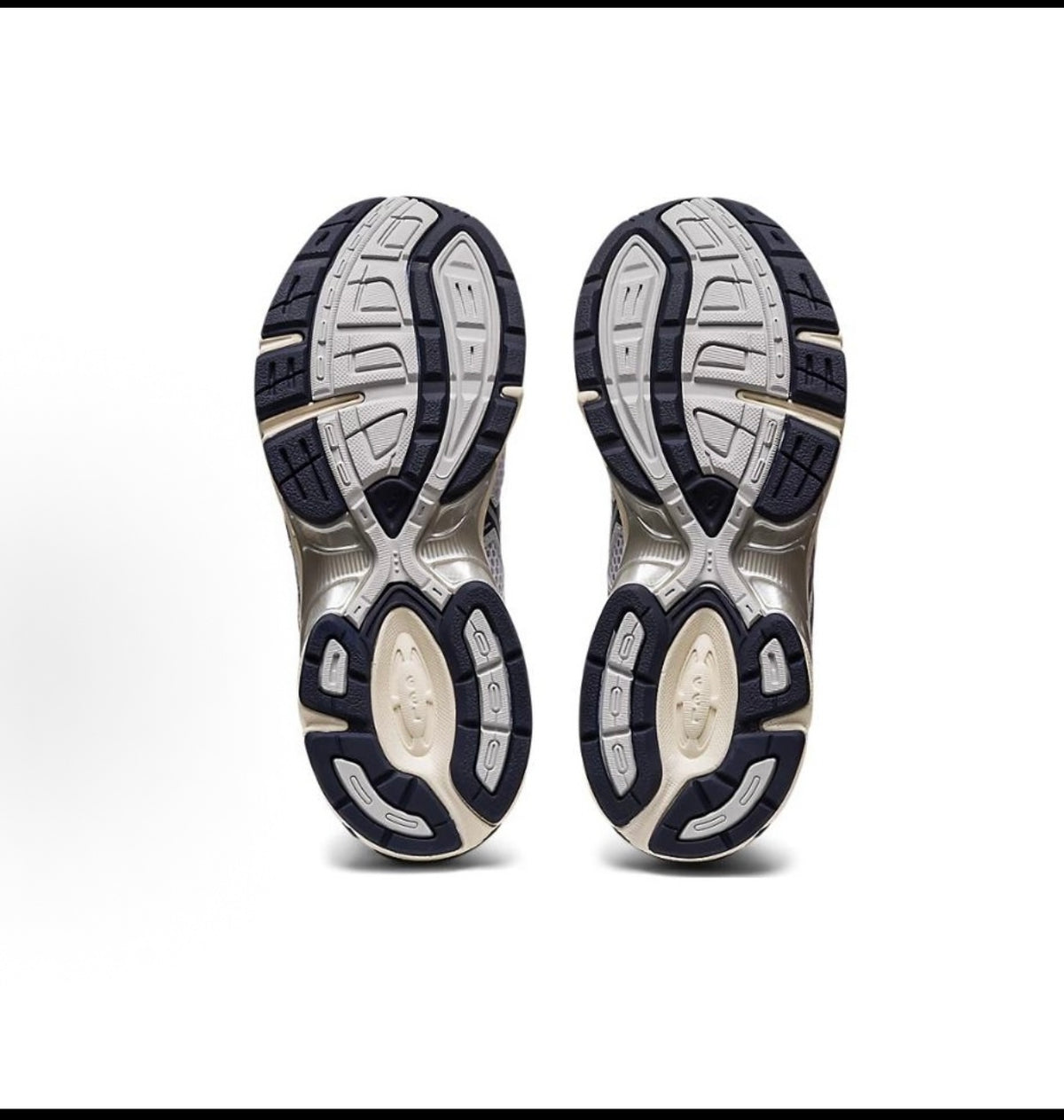 ASICS GEL Sneakers – White, Silver & Navy